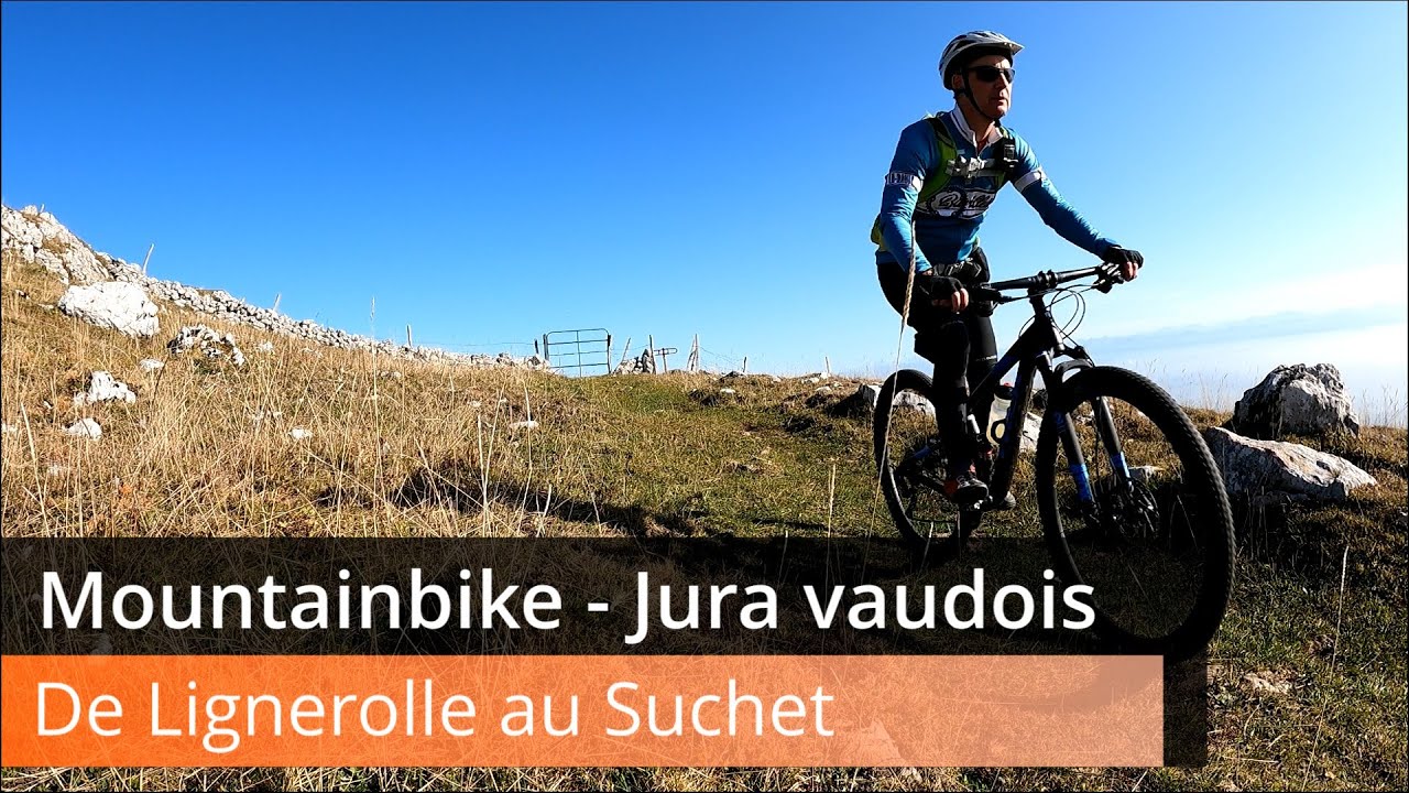 Mountainbike Jura vaudois - De Lignerolle au sommet du Suchet