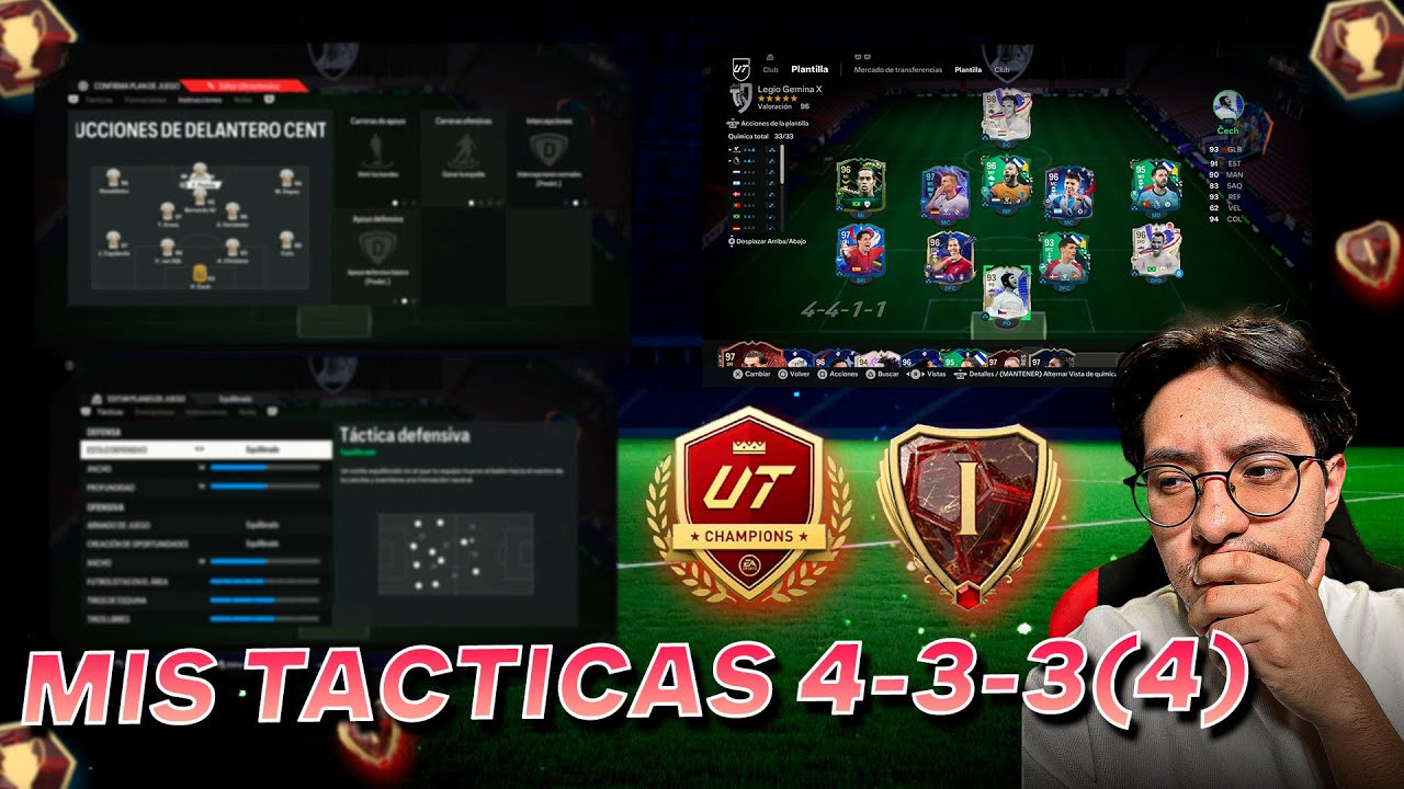MIS TACTICAS Y TIPS PARA SABER UTILIZARLA !!! // TACTICAS 4-3-3 (4)