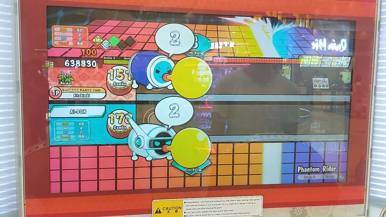 Taiko no Tatsujin(太鼓の達人)-Phantom Rider Normal(AI Battle)