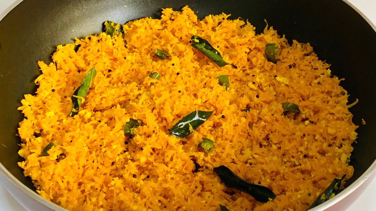 കാരറ്റ് തോരൻ || Kerala Style Carrot Thoran || Carrot Stir Fry || DELICIOUS RECIPES