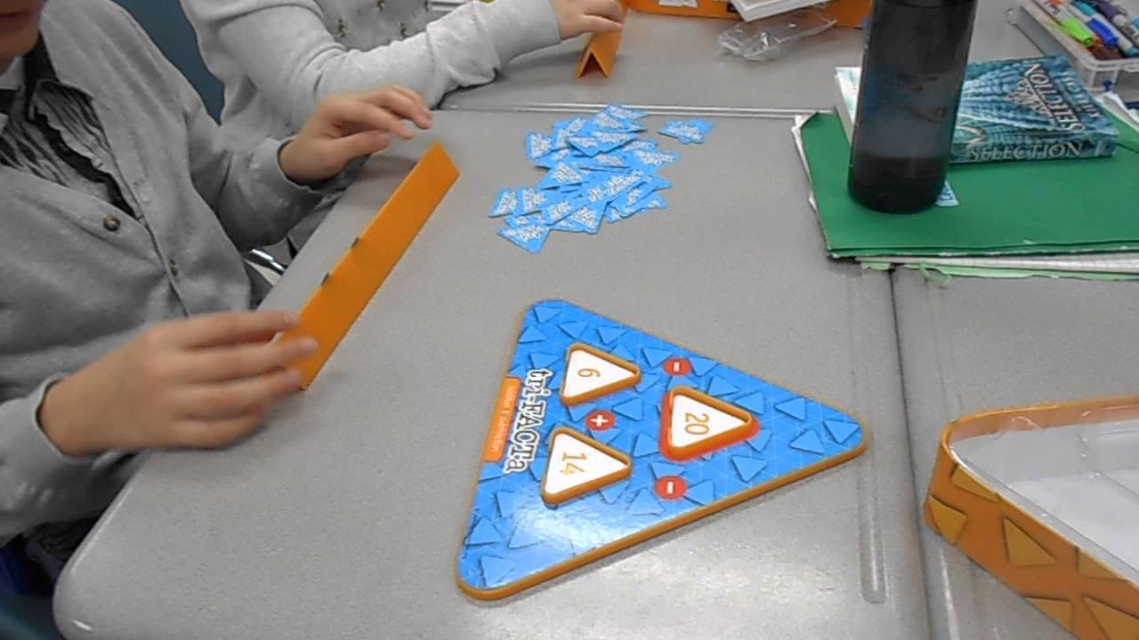 Using Tri-Facta to Practise Addition