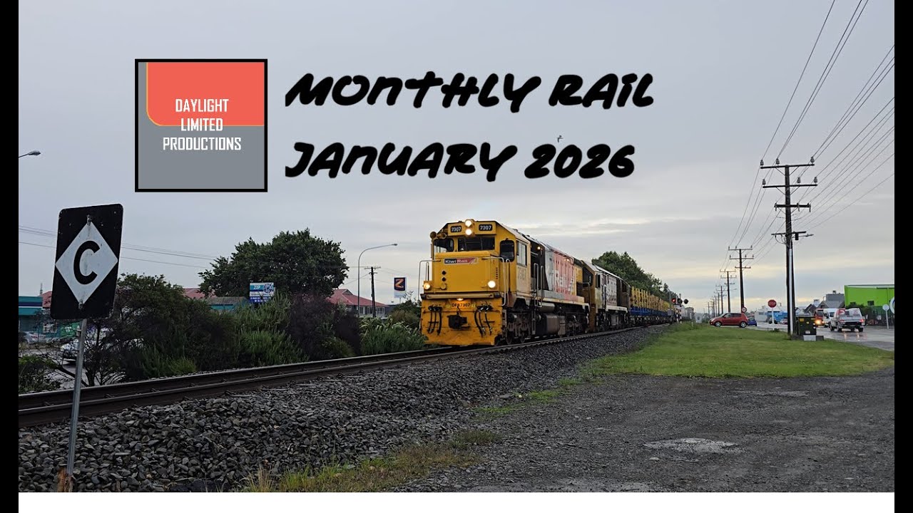 Monthly Rail | January 2026 (4K)