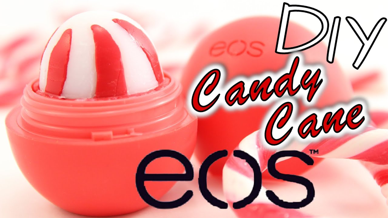 EOS selber machen DEUTSCH I DIY EOS Candy Cane Lip Balm I Geschenkidee I Lippenbalsam herstellen