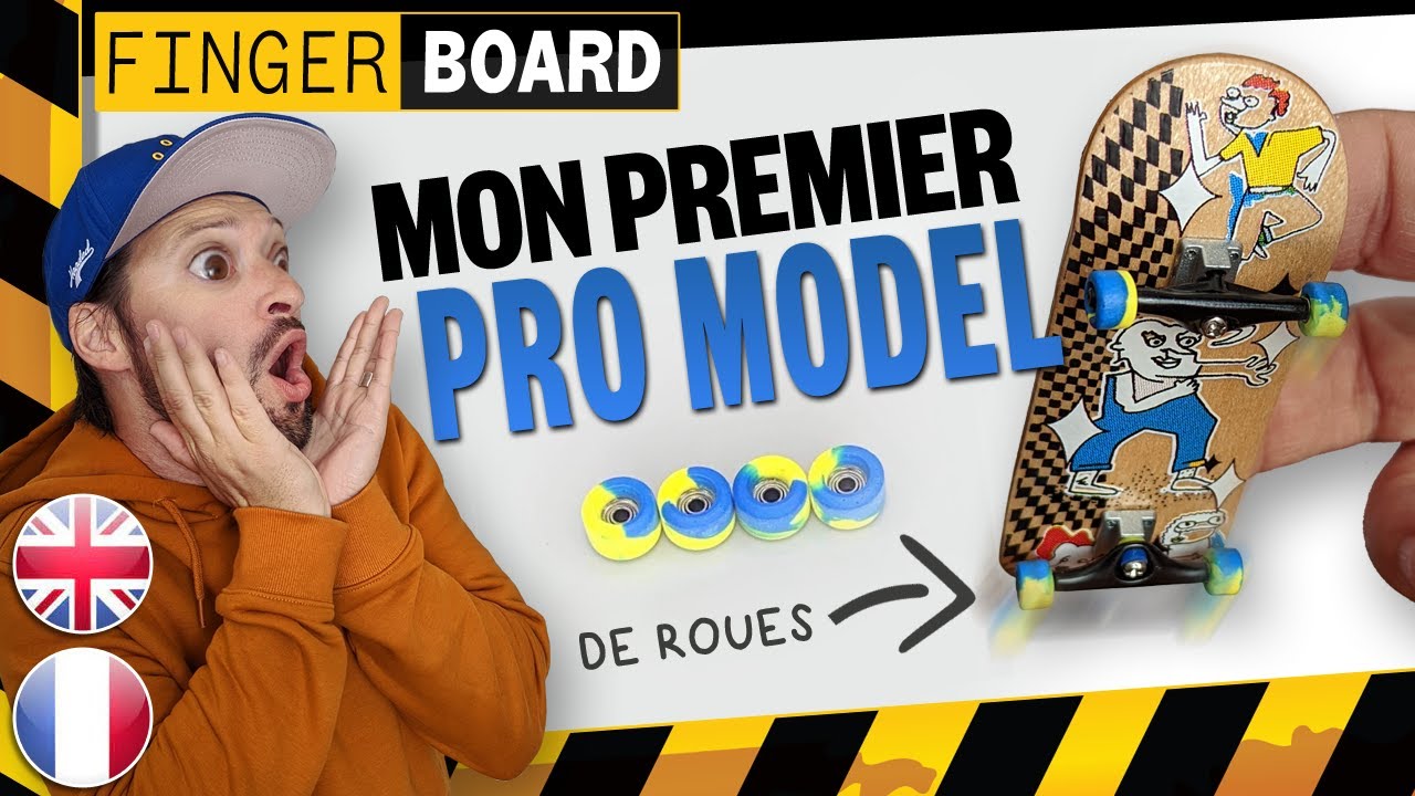 Mon premier pro model ! Feat. Aiko Wheels ✌️🛹 FINGERBOARD