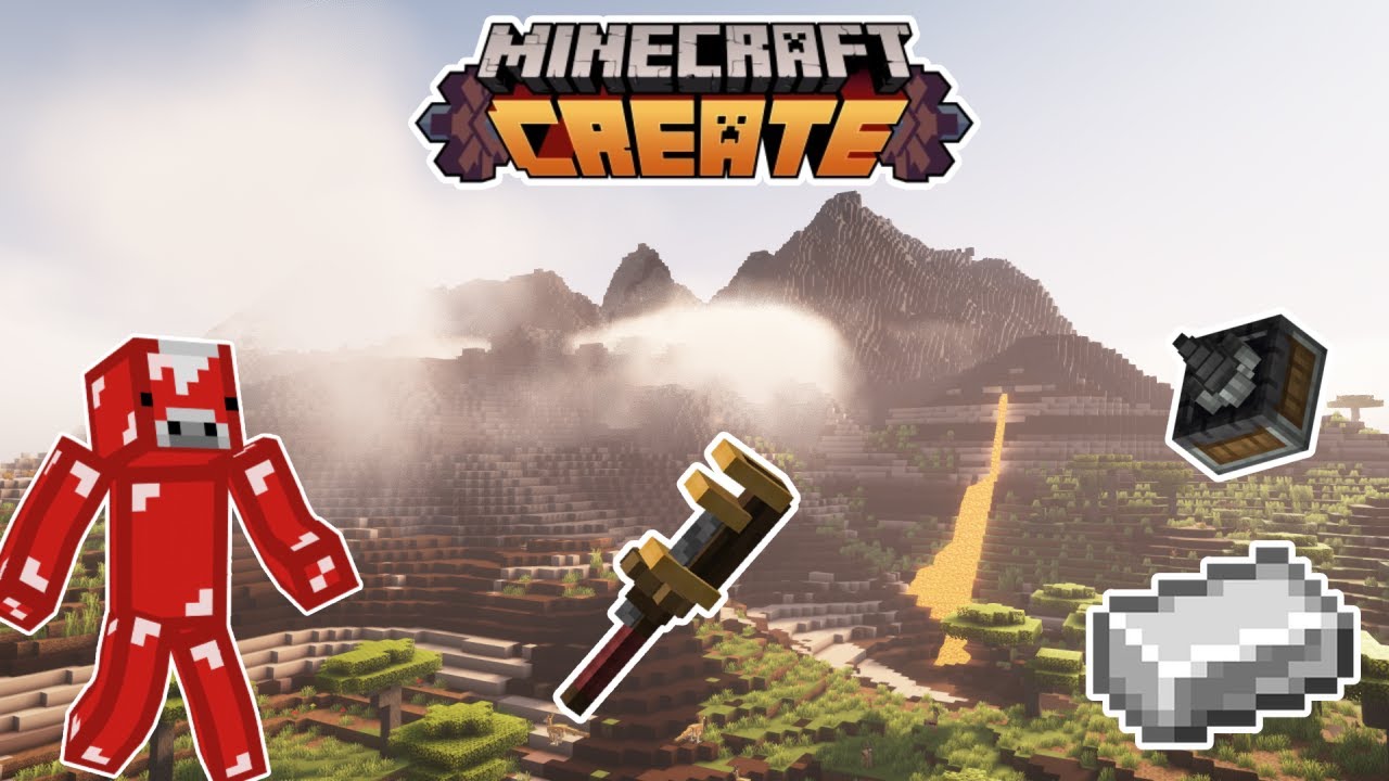 I Built the PERFECT Iron Farm in Create Minecraft Survival! EP2 Finale