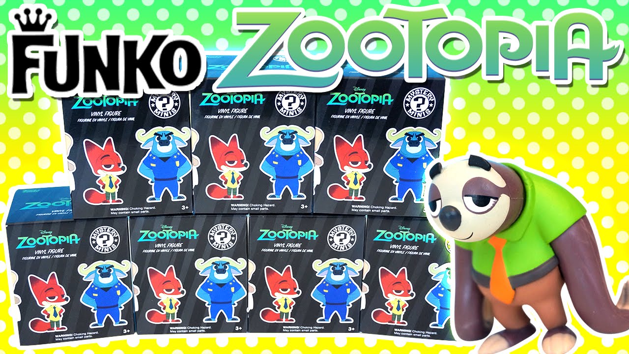 Disney Zootopia Funko Mystery Minis - Surprise Blind Bags / Blind Boxes