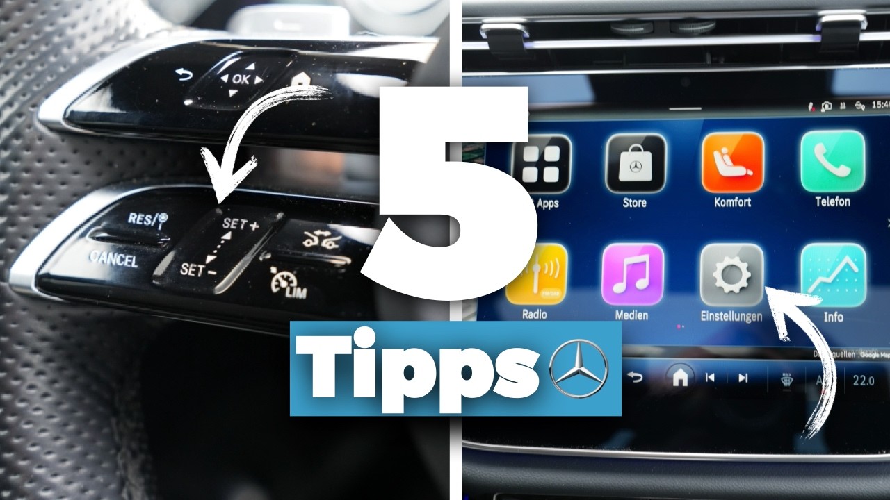 Mercedes Infotainment-System: 5 Funktionen, die Du kennen musst! 💡