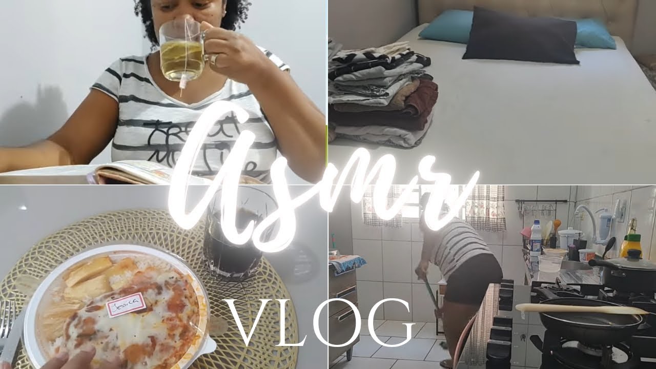 ASMR VLOG / Rotina de Limpeza / Narrado em SUSSURROS