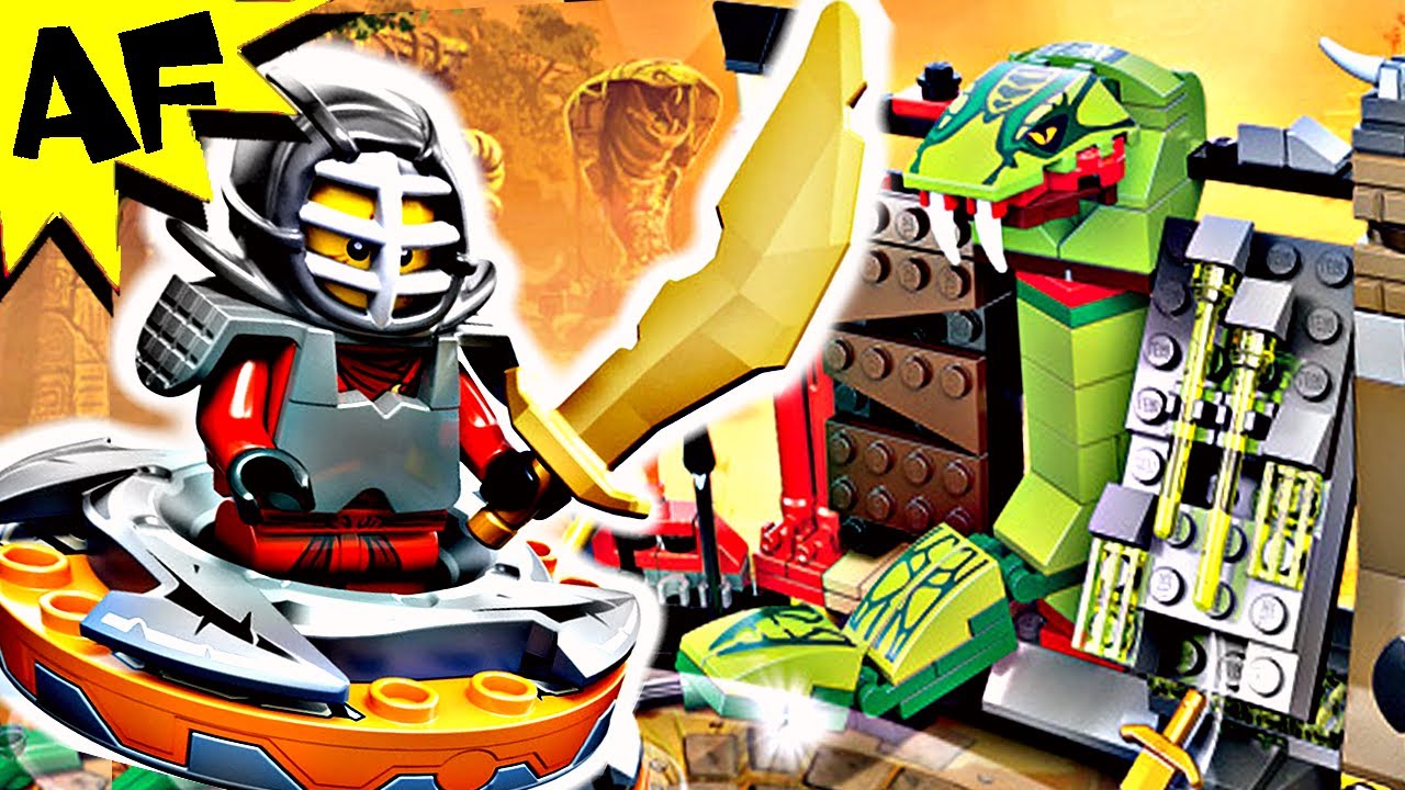 NINJA TRAINING & Spinjitzu Battle 9558 Lego Ninjago Stop Motion Set Review
