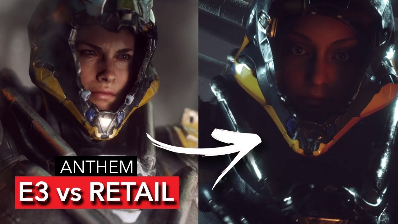 ANTHEM E3 vs RETAIL - E3 2017 DOWNGRADED vs DEMO 2019 | Comparison and Downgrade [2019]