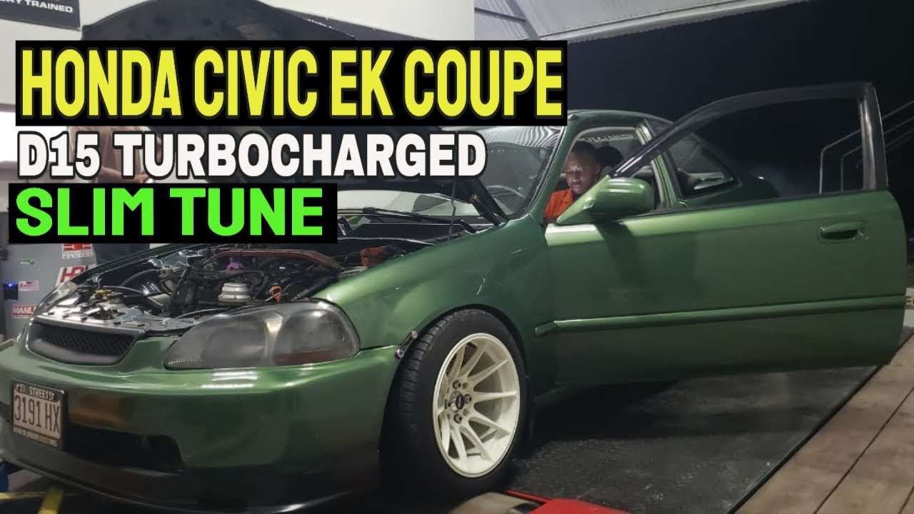 Dyno Session || Honda Civic EK coupe || D15 turbocharged || STech Ing Facility