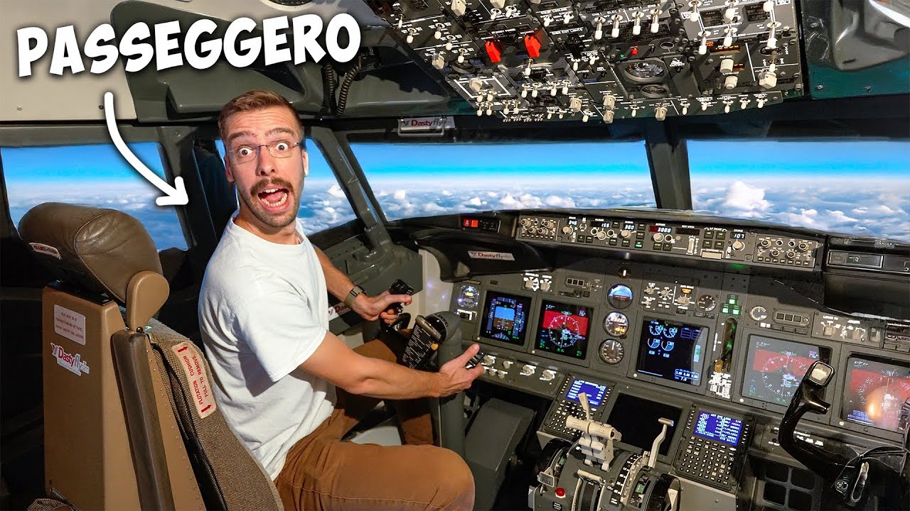 un Passeggero può far atterrare DA SOLO un Aereo di Linea?