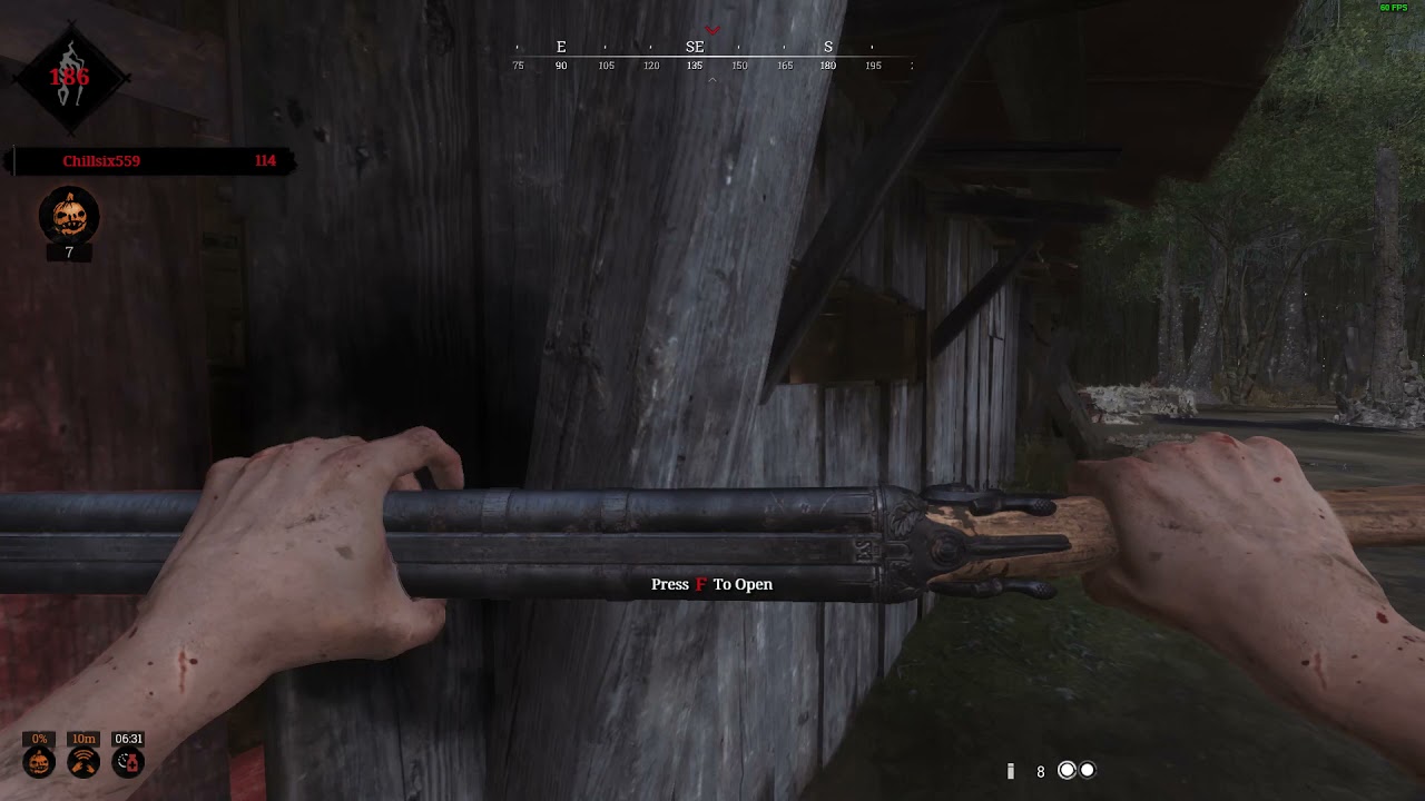The knock knock method works
