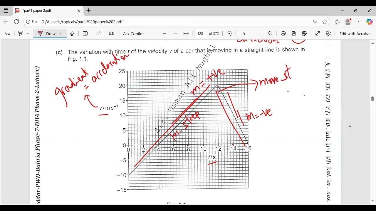 kinematics questions1[Alevels]