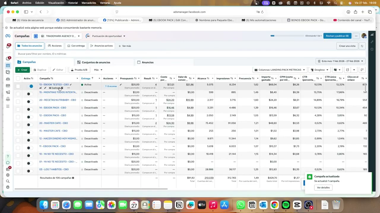 Workshop de Métricas para que no pierdas dinero en anuncios