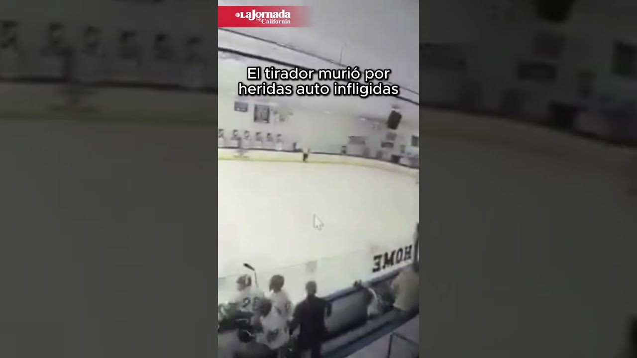 Tiroteo en partido de hockey escolar en EU deja al menos 2 muertos y 3 heridos