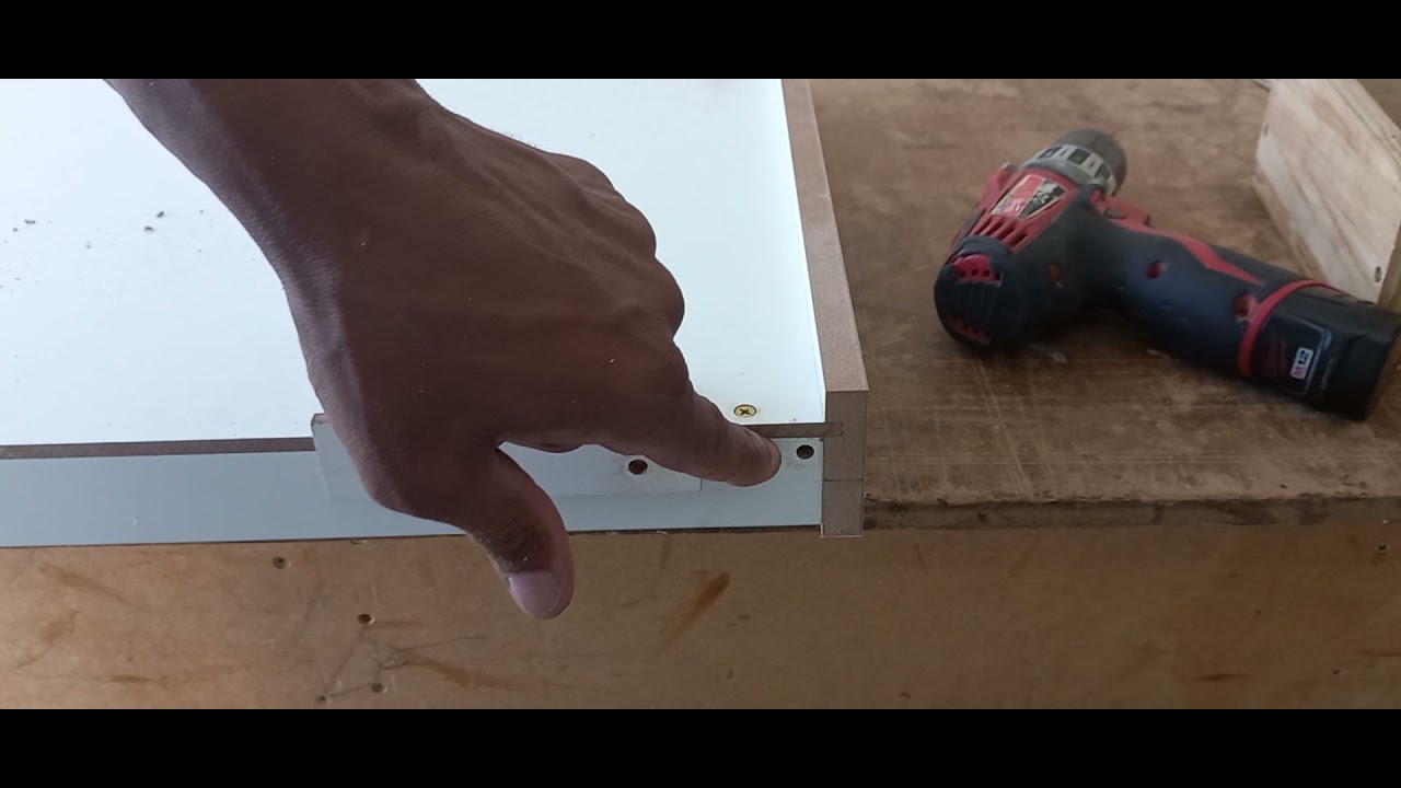 Dica de corrediça quadro (e sobre seu encaixe)