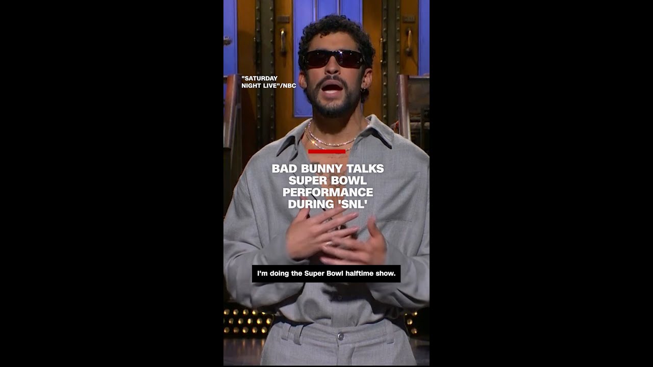Bad Bunny talks Super Bowl performance during 'SNL'
