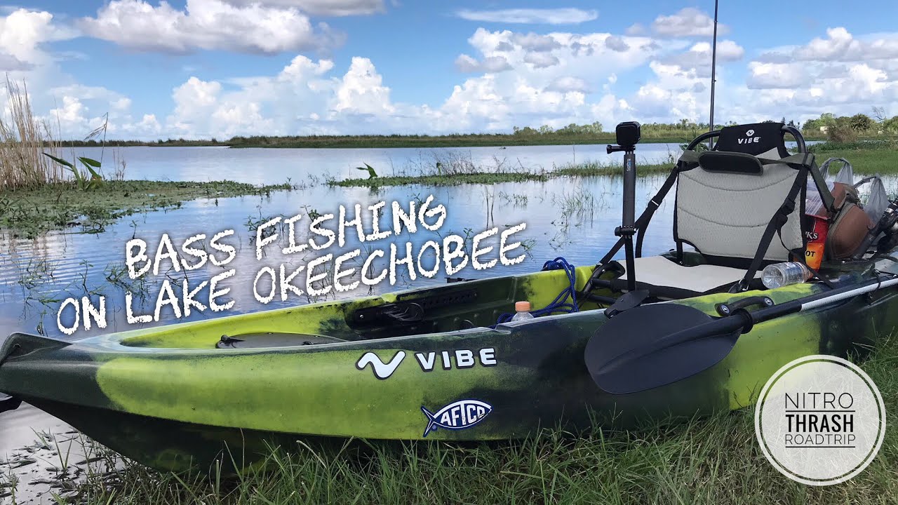 Bass Fishing On Lake Okeechobee From A Kayak