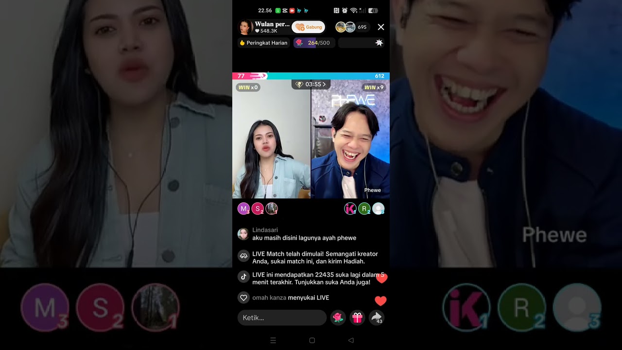 Live Wulan a phewe 😂 kocak 