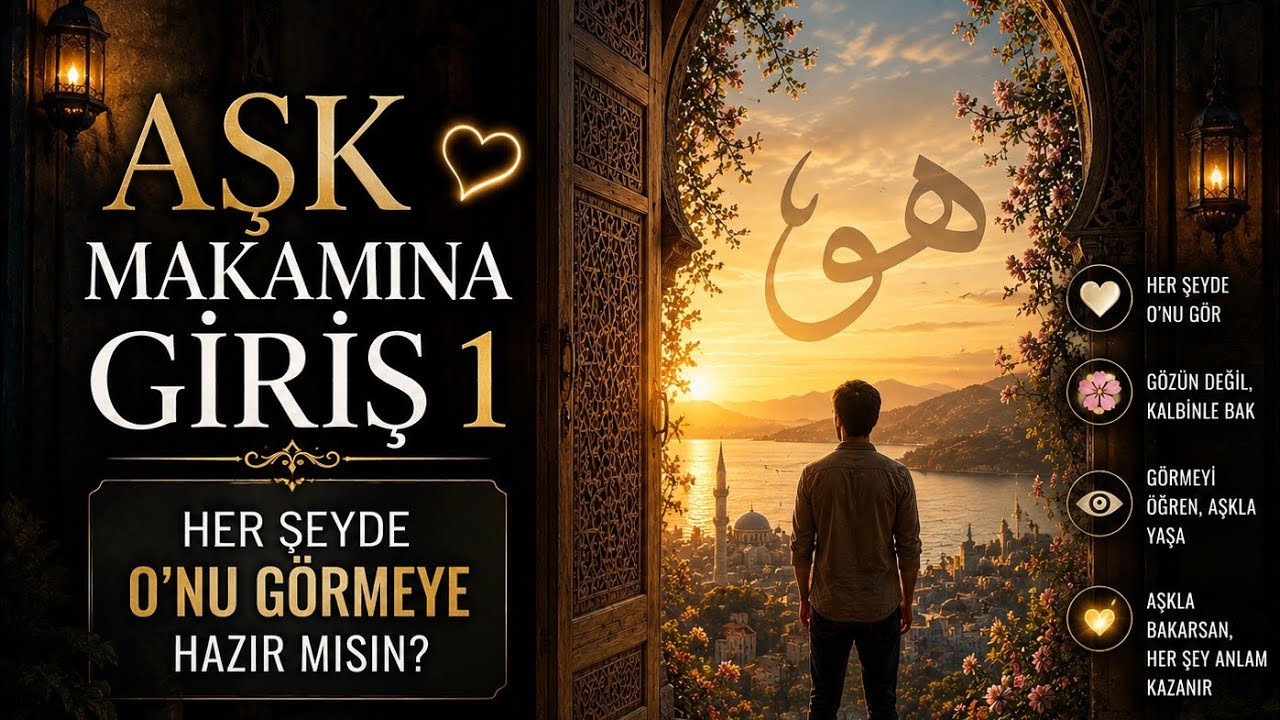 Aşk Makamına Giriş 1: Her Şeyde O’nu Görmeye Hazır Mısın? / Dervişin Günlüğü