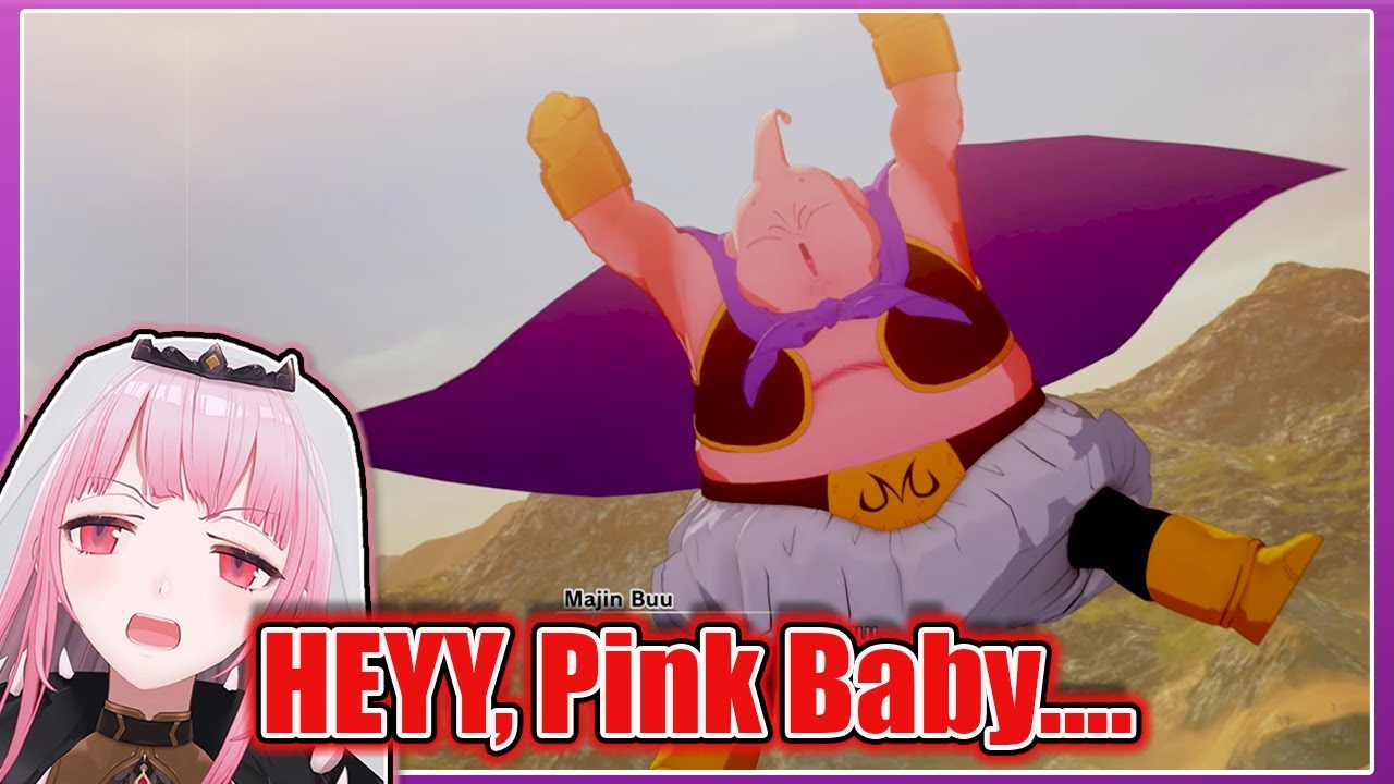 Calli Reaction to Majin Buu for the First Time in Dragon Ball Z: Kakarot【Hololive EN】