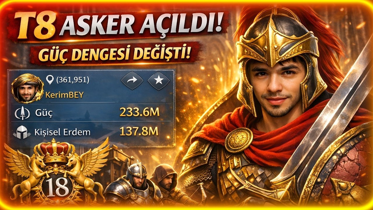 T8 ASKER AÇILDI! Age of Empires Mobile’da Güç Dengesi Değişti !