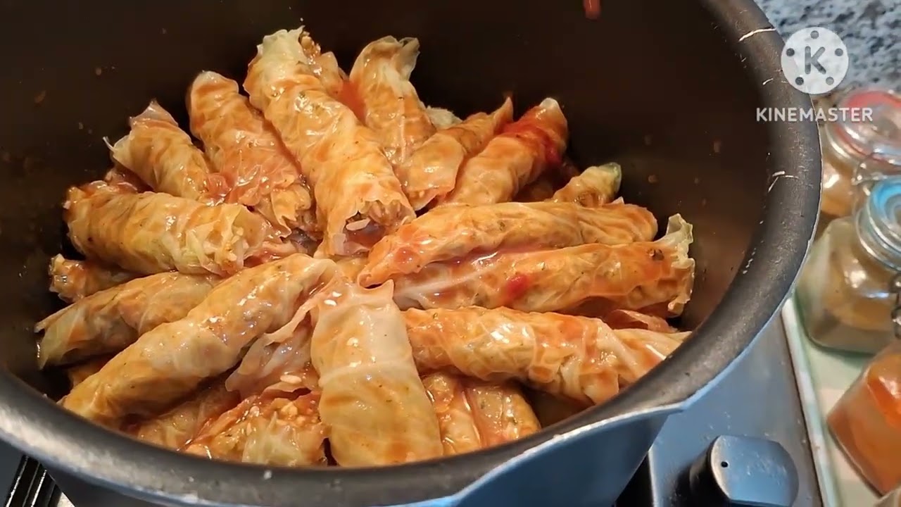 محشي الملفوف على طريقتي سهل و لذيذ و كيوجد دغيا 