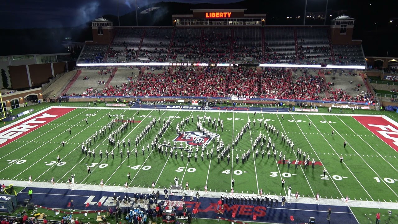 Liberty University Marching Band 10-17-2023 Pregame Show