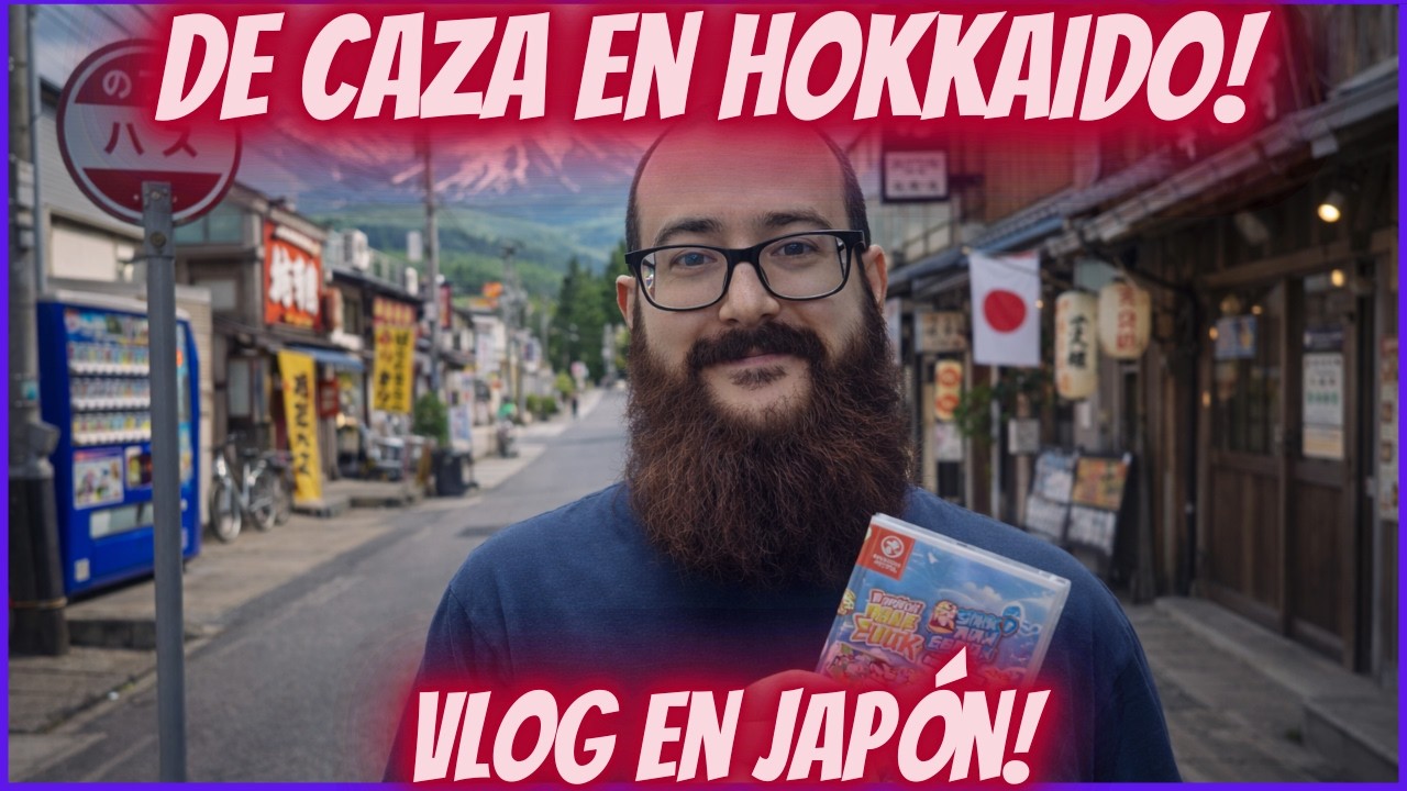 Buscando VIDEOJUEGOS en HOKKAIDO 🇯🇵❄️ VLOG en JAPÓN