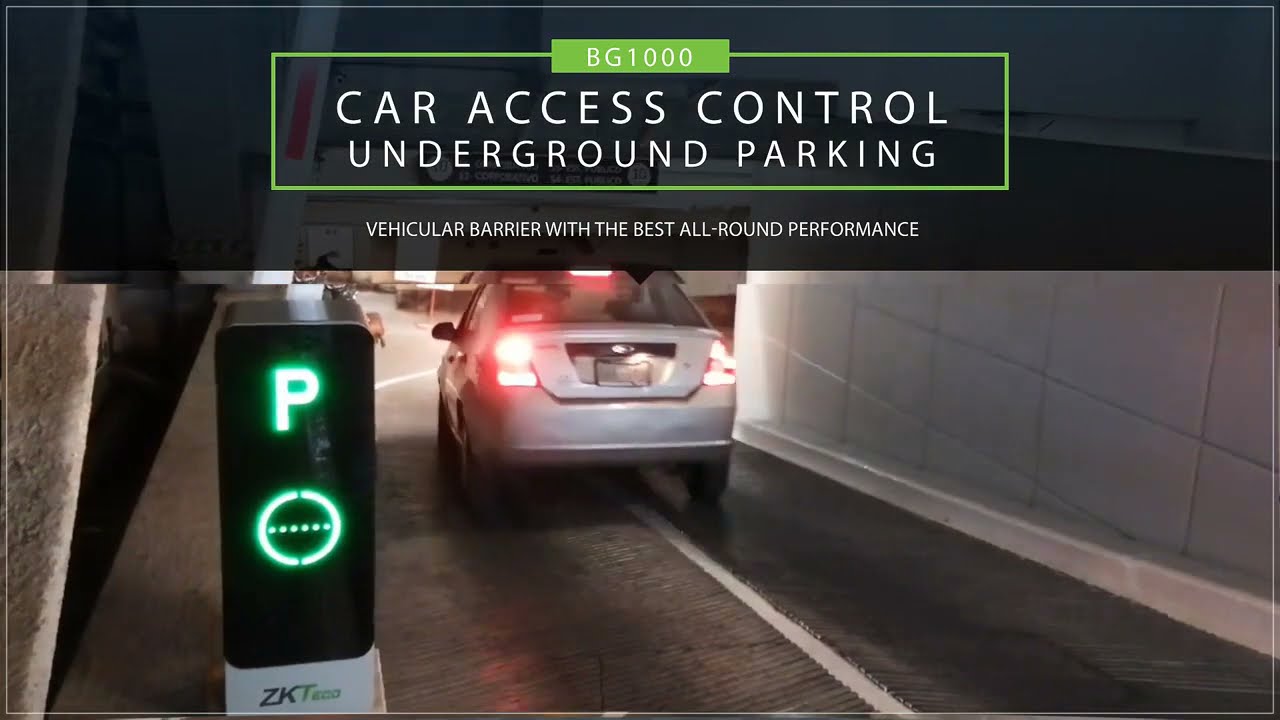 Car Parking Solution - Underground | ZKTeco Pakistan