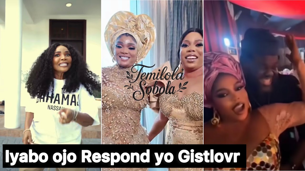 IYABO OJO RESPOND TO GISTLOVR CONCERNING FOLA TINUBU #viralvideo #trendingvideo 