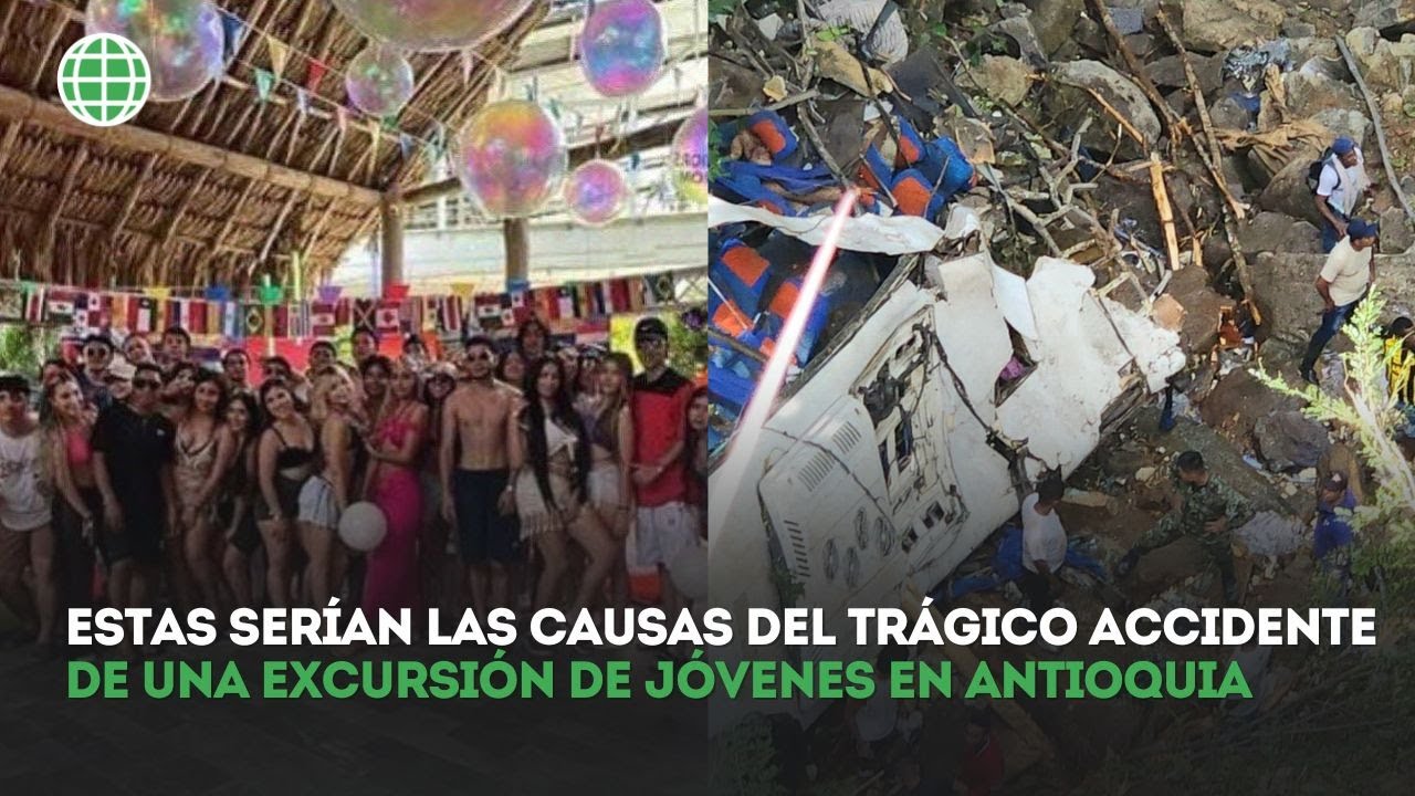 “Iban dormidos”: testimonio de sobreviviente ileso en accidente de bus de estudiantes en Antioquia