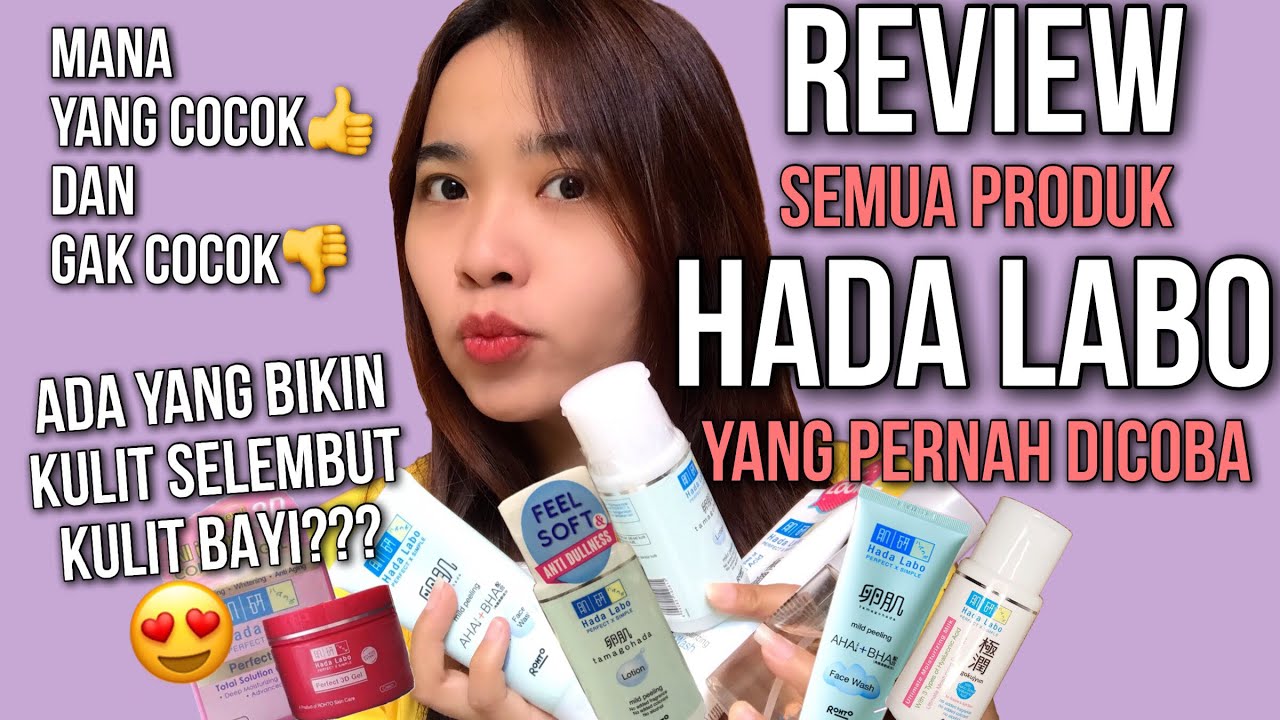 BIKIN WAJAH SELEMBUT KULIT BAYI? REVIEW SKINCARE HADA LABO GOKUJYUN +TAMAGOHADA