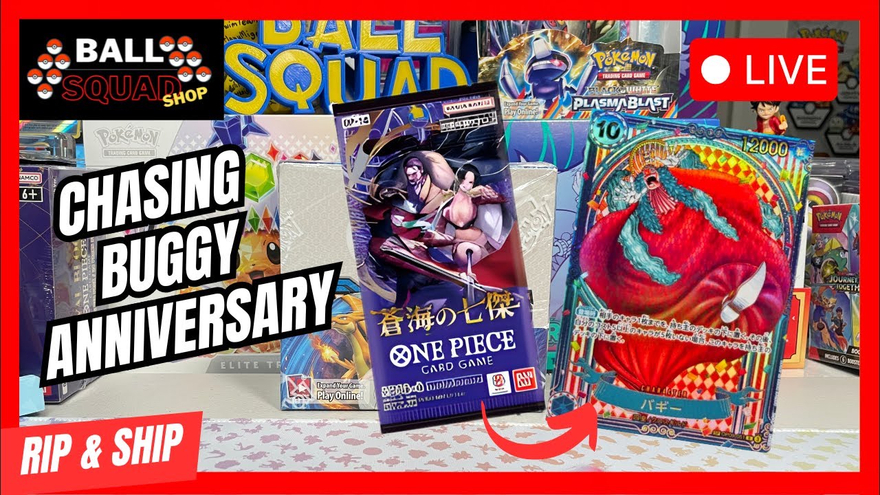 🔴LIVE RIPS ONE PIECE OP-14 EB-04 FORMULA 1 TOPPS CHROME RIP TILL YOU HIT PRISMATIC EVOLUTIONS 151