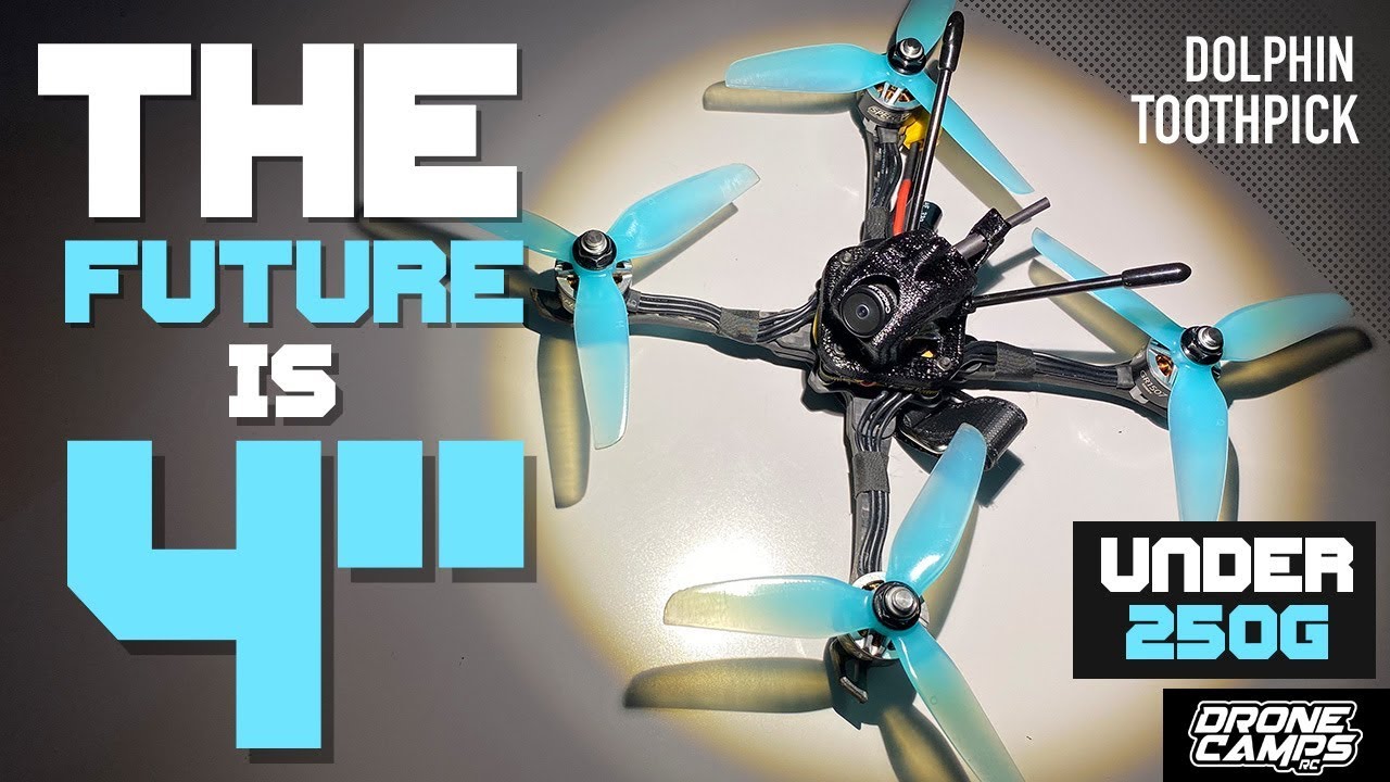 THE FUTURE OF FPV RACING - Geprc Dolphin Toothpick 4