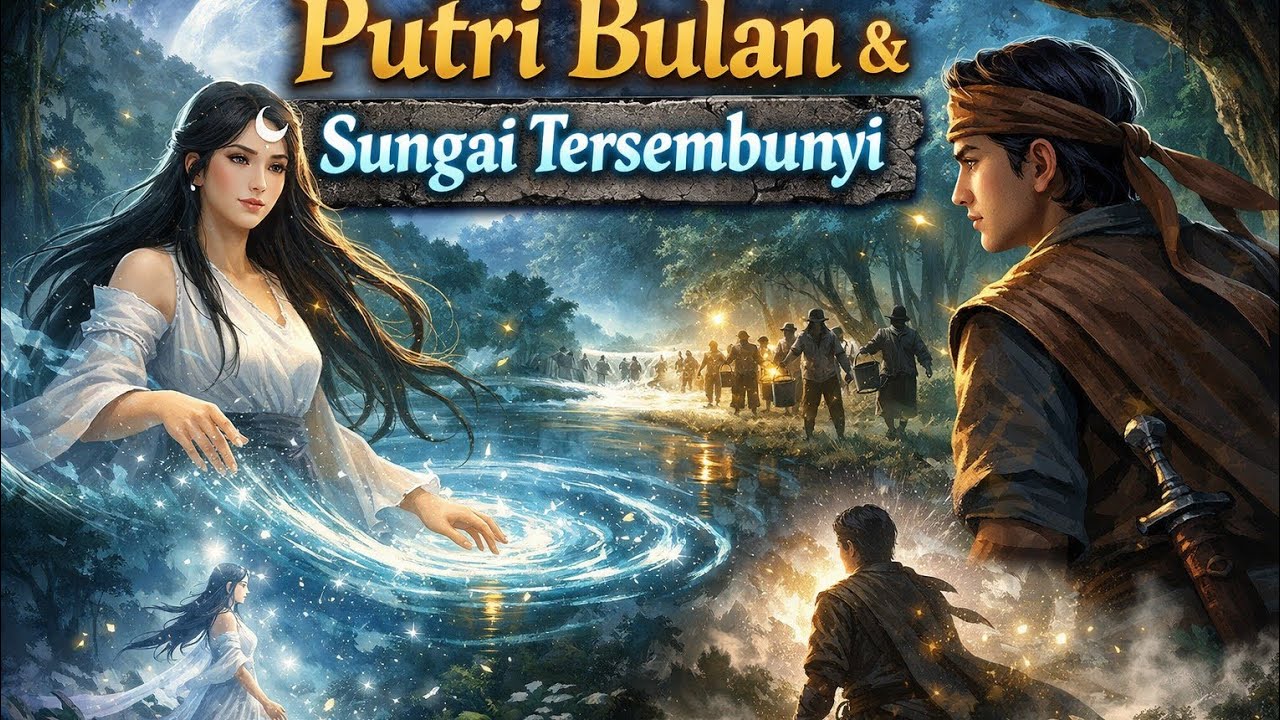 Cerita Rakyat Nusantara – Putri Bulan dan Sungai Sakral
