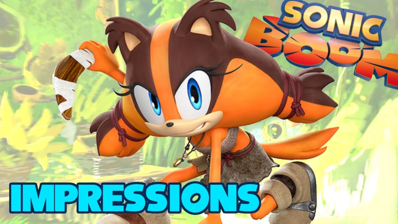 Sticks the Badger (New Sonic Boom Character) - IMPRESSIONS