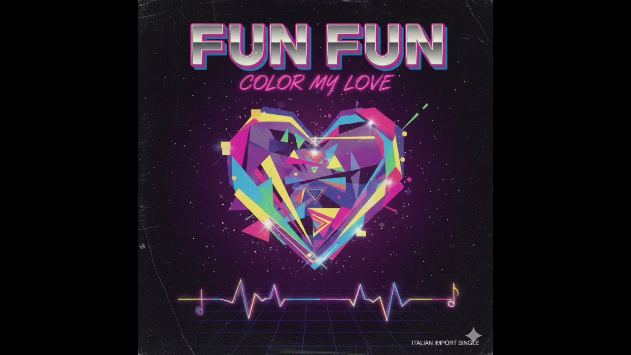 Fun Fun   '' Color My Love ''   ( 1984 )   ( Italian Import Single )