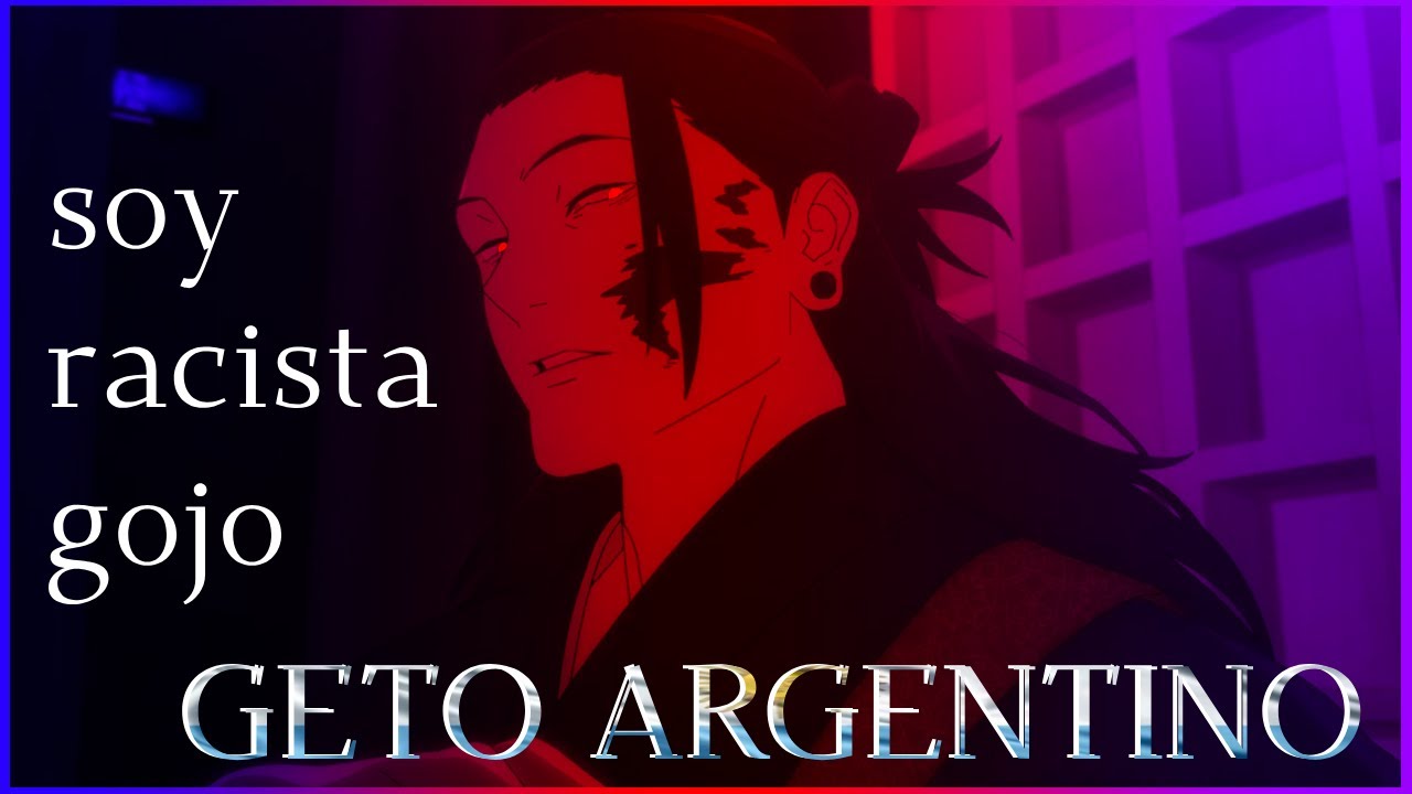 jujutsu kaisen del pasado reacciona A GETO ARGENTINO