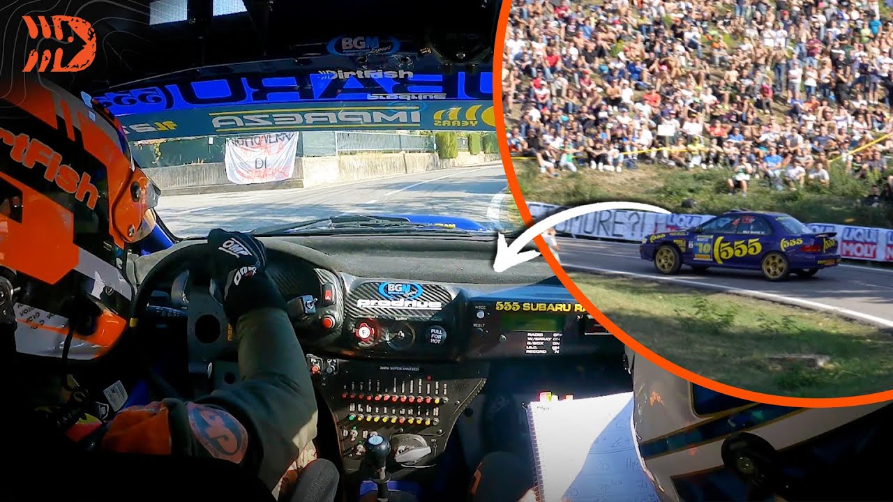 Subaru Impreza 555 ONBOARD | Max McRae 2023 RallyLegend SS18