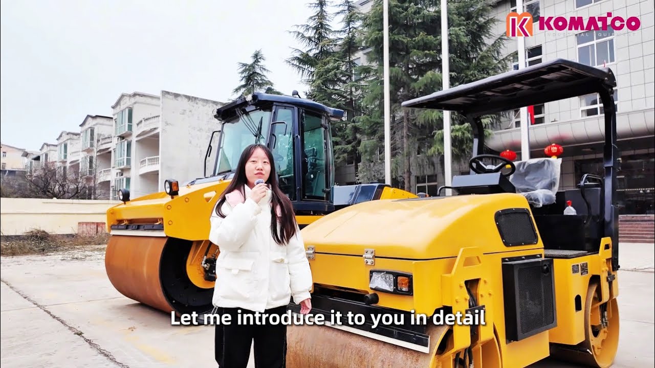LUTONG LTC204 4T Double Drum Roller 360° View