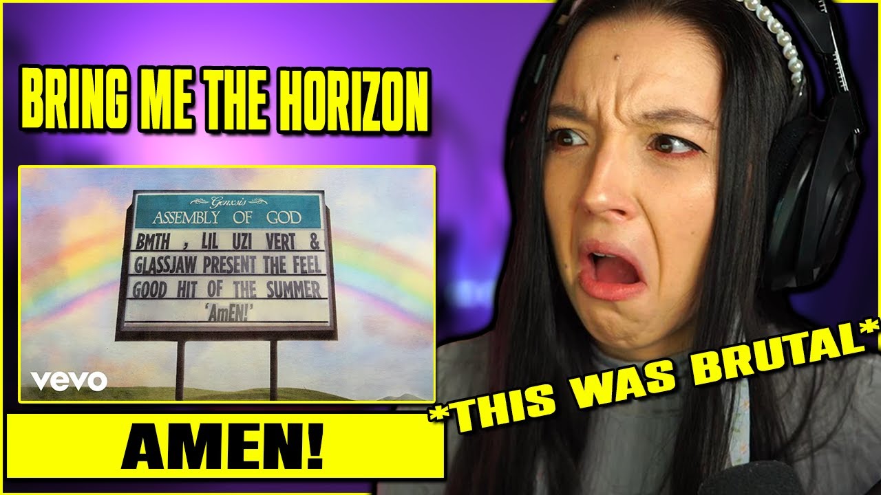 Bring Me The Horizon - AmEN! | FIRST TIME REACTION