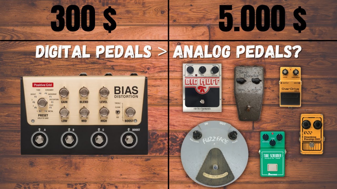 Digital vs. Analog pedals | What is best?