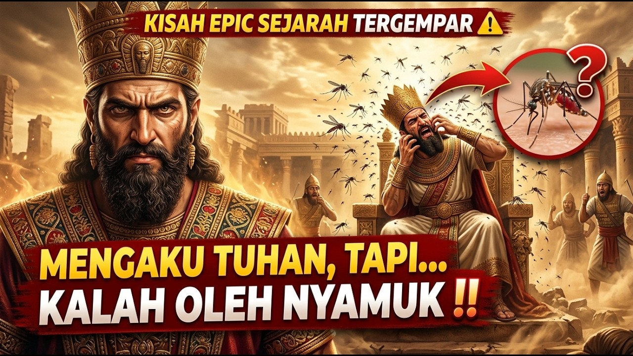Kisah Raja Namrud yang Mengaku Tuhan ‼️ Dikalahkan Oleh Nyamuk ‼️  ⚠️ Kisah Sejarah Paling epik⚠️