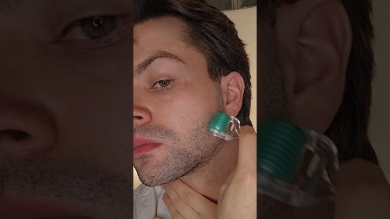 How I use the derma roller for beard growth (30 Day Challenge!)