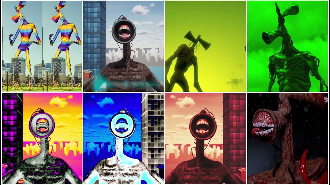 Mix - Siren Head New Coffin DanceMeme Song Cover #sirenheadcoffindance#coffindance #sirenhead 