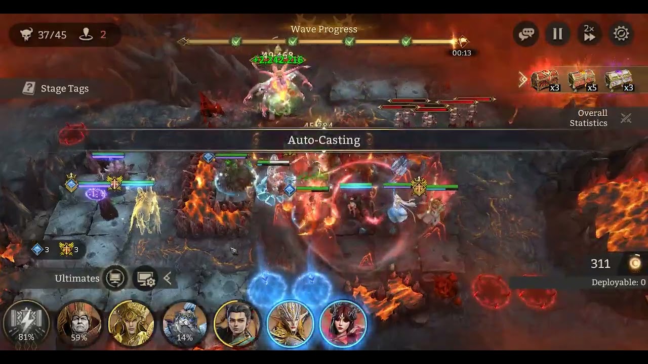 Molten Obsidian Malrik LvL 5 Yellow Key Watcher of Realms.