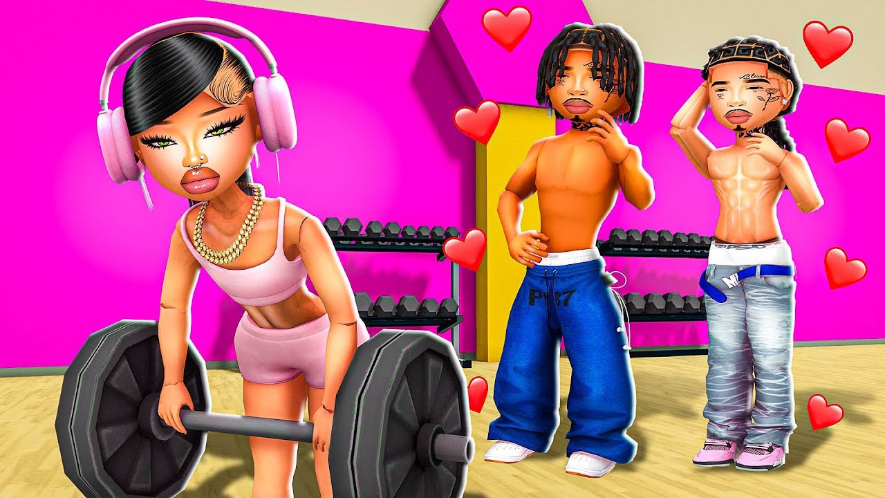 CREEPY ONLINE DATER STALKS REALISTIC BADDIE AT THE GYM FOR 24 HOURS.. (LifeTogether 🏠 RP)