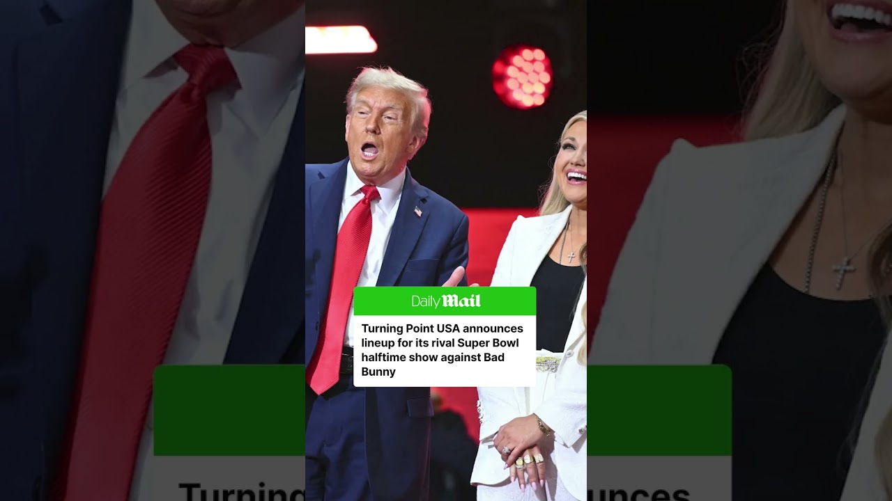 Turning Point USA released its lineup for The All-American Halftime Show, in a bid to rival Bad